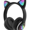 Cat Ear Headphone Bluetooth 3.5 Stereo Headset, STN-28 Audio Device, Noise Canceling and Microphone. (R-M) - Image 3