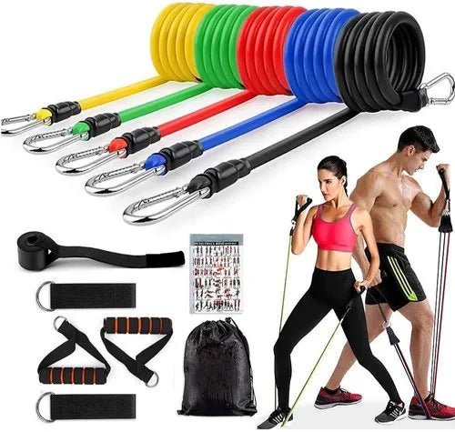 Exercise Band Set of 11 Pcs - Image 2