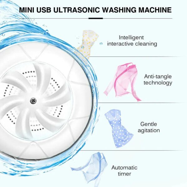 2 in 1 Mini Washing Machine - Image 4