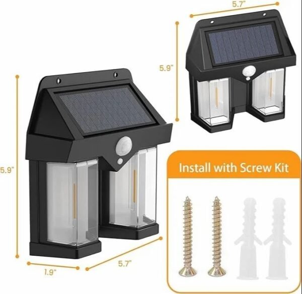 DUAL SOLAR LED MOTION SENSOR LIGHT - Image 6