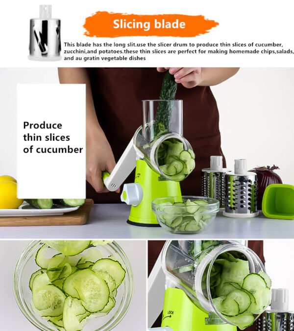 Multifunctional 3 in 1 Vegetable Cutter - Image 5