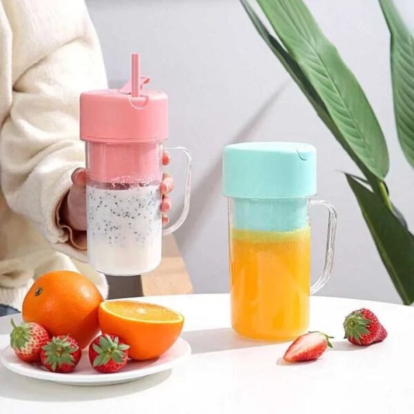 MINI SMOOTHIE BLENDER WITH STRAW - Image 6