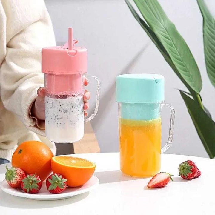 MINI SMOOTHIE BLENDER WITH STRAW - Image 6