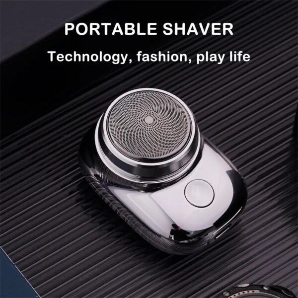 Mini Portable USB Rechargeable Electric Shaver - Image 6