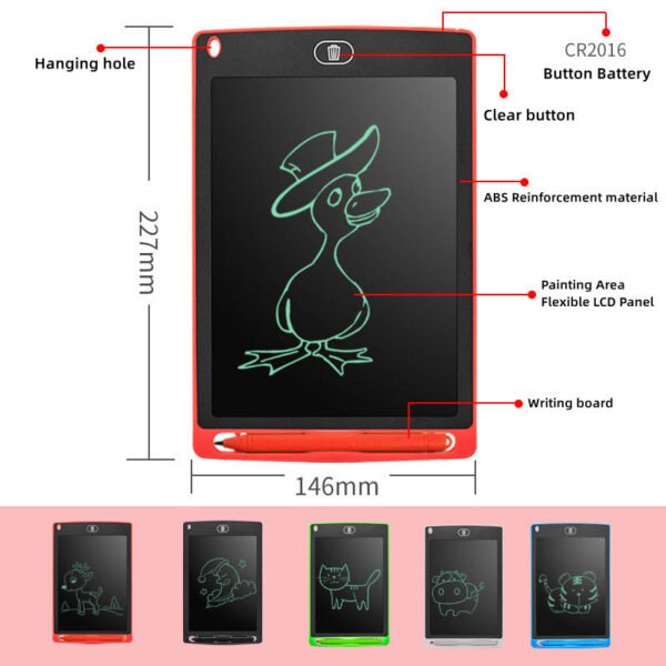 Lcd kids drawing tablet - Image 5