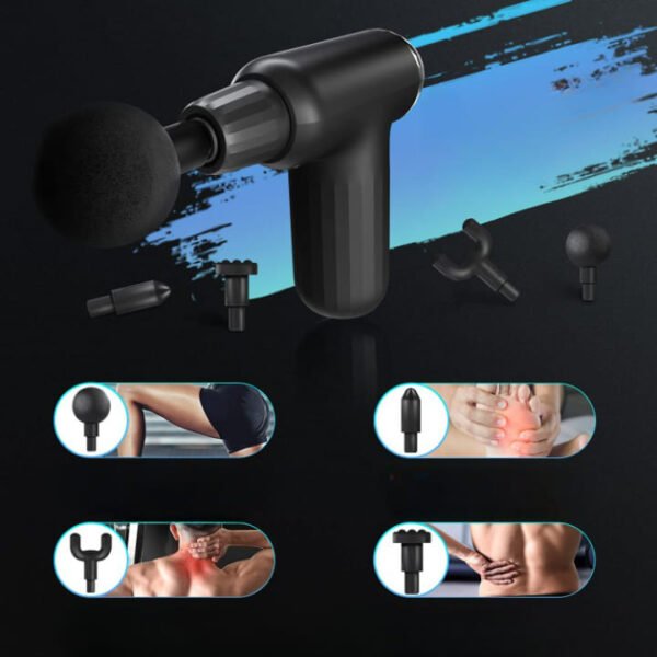 Muscle Massage Gun with 4 Heads FH-820 - Image 6