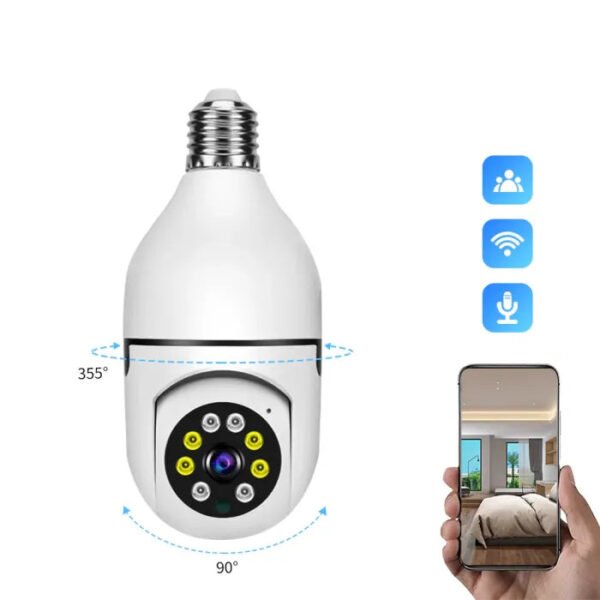 Night Vision Wireless Bulb Camera - Image 3