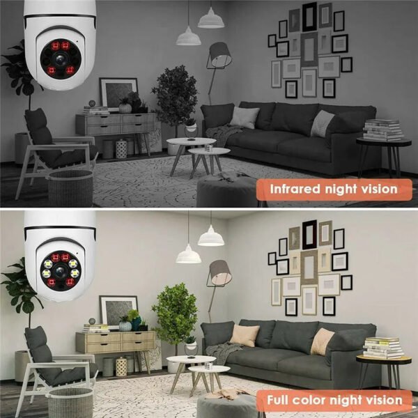 Night Vision Wireless Bulb Camera - Image 2