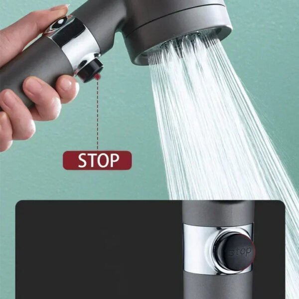 High Pressure 3 Modes Shower Head - Image 2