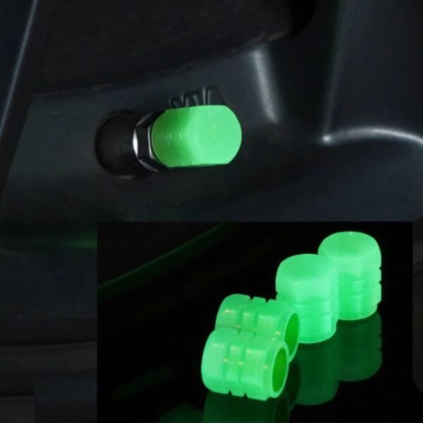 Car Luminous Tire Valve Cap(4 pcs set) - Image 3