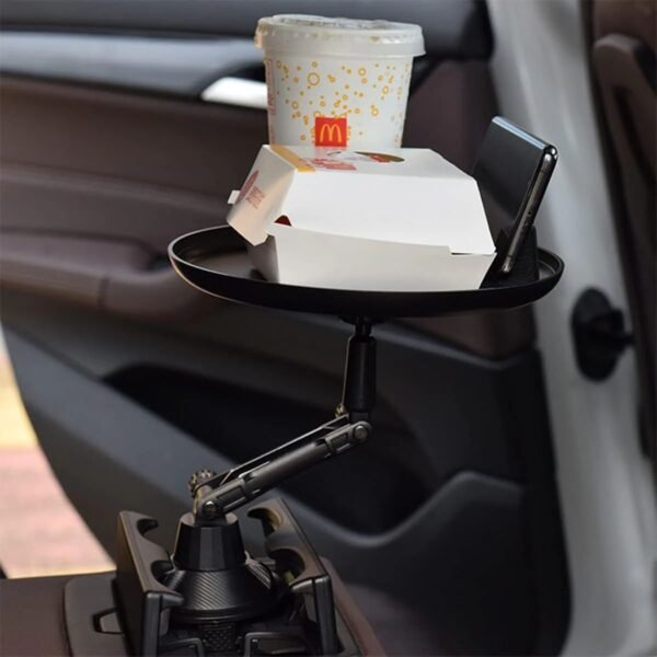 Cup Holder Food Tray - Image 9