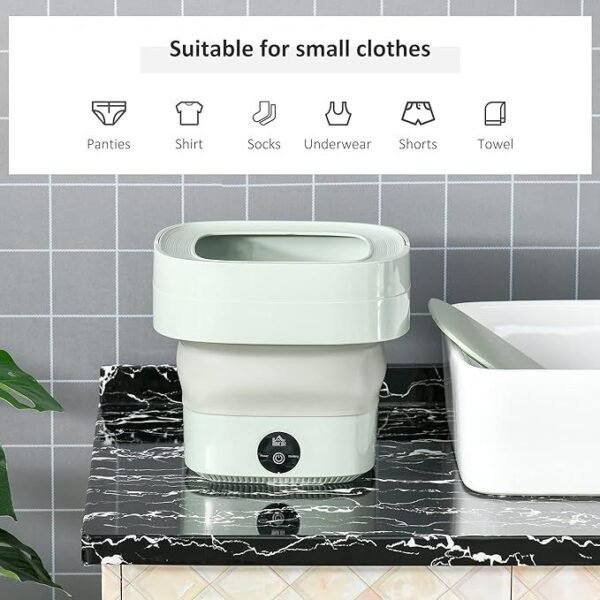 Foldable Mini Laundry Machine - Image 2