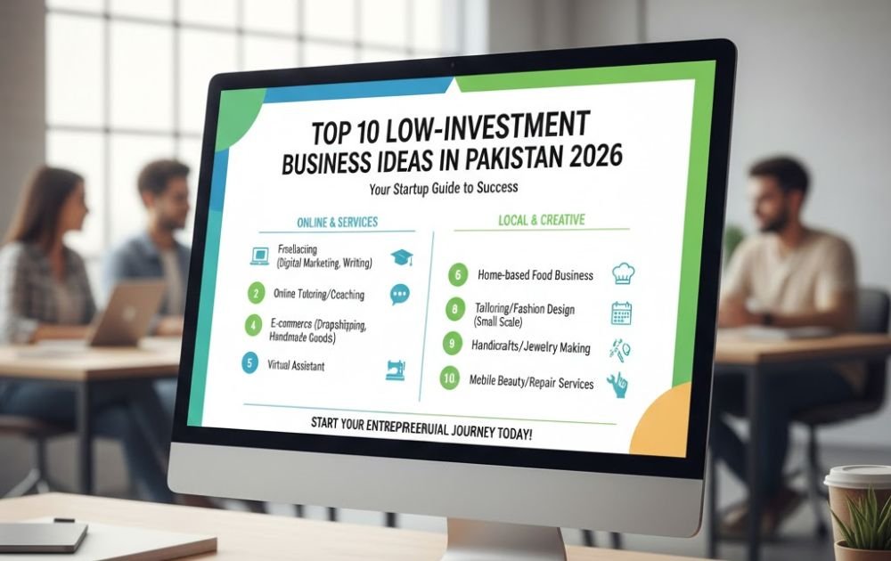 Top 10 Low Investment Business Ideas in Pakistan 2026