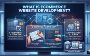 What is ecommerce website development?